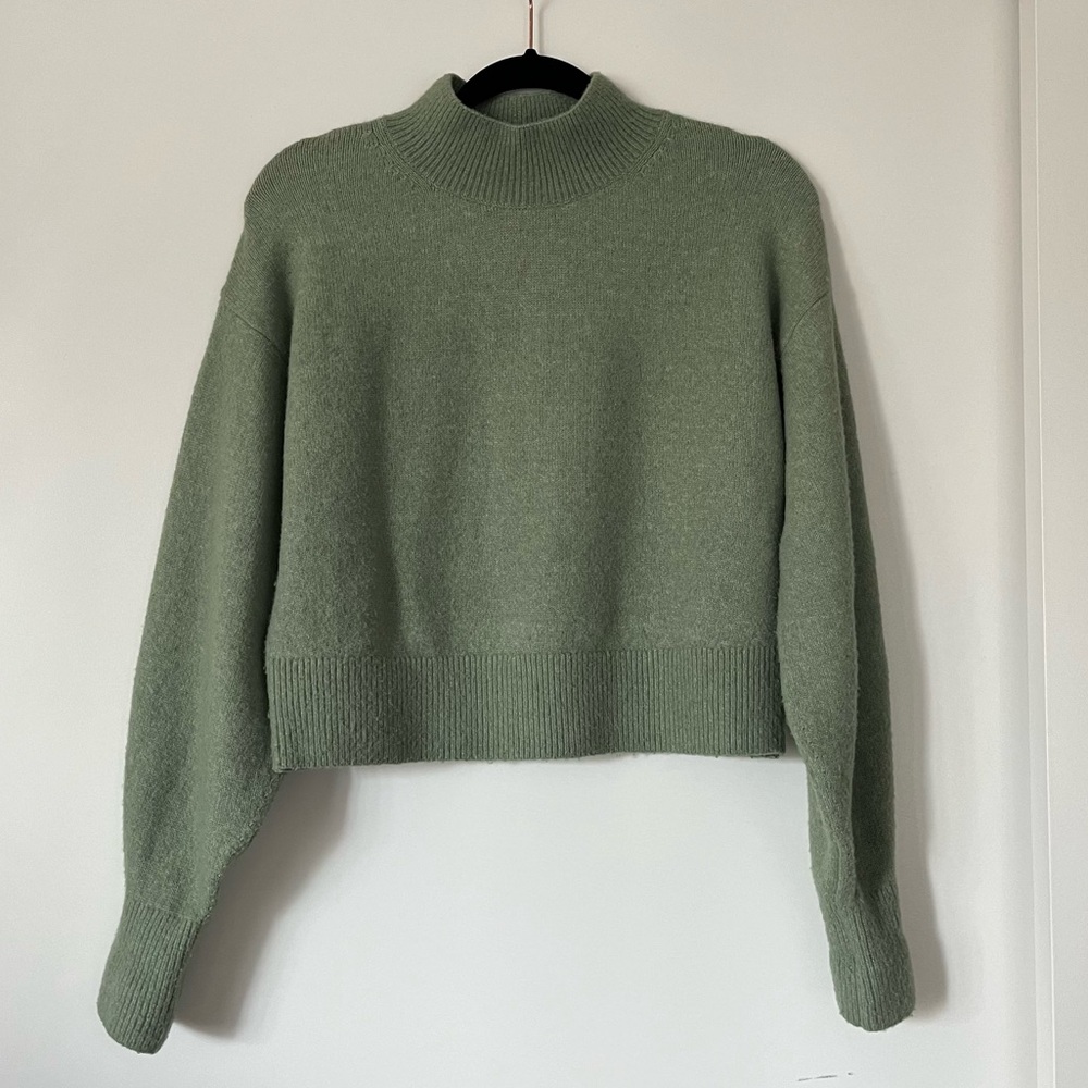 & Other Stories Mock Neck Sweater